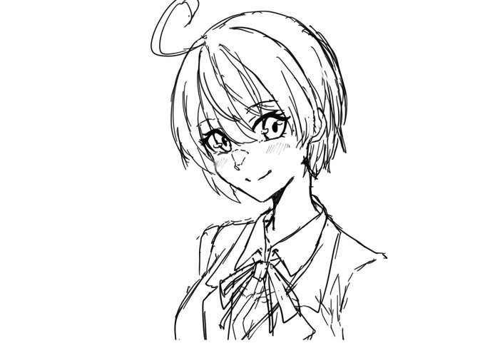今日はオリキャラ描いたり気まぐれ落書き幾つか作ってた 