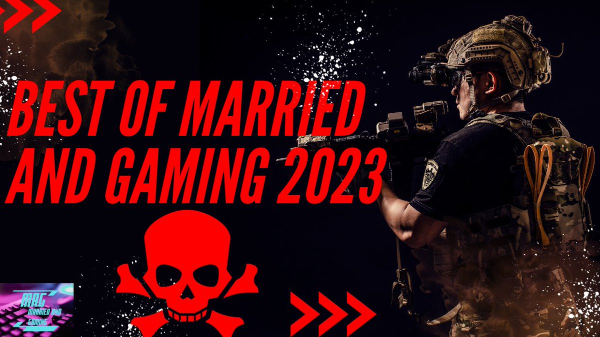 MarriedaGaming's tweet photo. Best of Married and Gaming 2023 video now live! Happy 2024 everyone!🙂   https://t.co/hcsyKnqcoM https://t.co/rjQLT2glnj