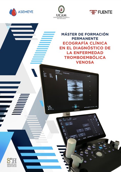 asemeve's tweet photo. Matricúlate en el próximo Máster de Formación Permanente en Ecografía Clínica en el Diagnóstico de la Enfermedad Tromboembólica Venosa     

¡Te esperamos! Aún quedan algunas plazas libres

Toda la información del máster en https://t.co/wVvVKYy9Jy https://t.co/s1W9xTOZLz