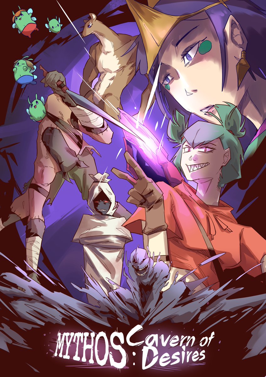 GetonJaddx's tweet photo. Mythos: Cavern of Desires have OFFICALLY completed its run. The FINAL episode "Hantu Langut" is now up on #WebtoonCanvas ! #webcomic #webcomics #artwork #artistsontwitter #webtoon  #manga #mangaart https://t.co/R62RAEb6Wi