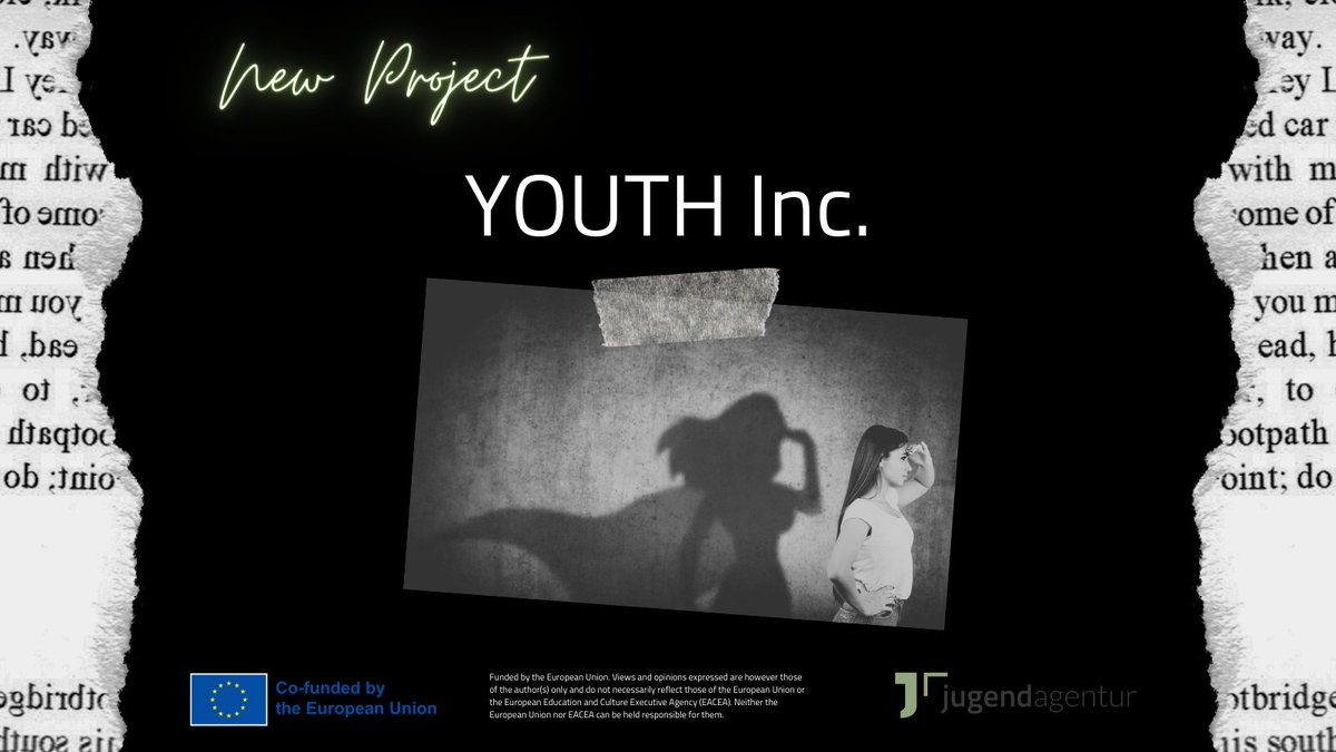 Neues #ERASMUS-Proj. d. #JugendAgentur: In „#YOUTH Inc.“ arbeitet sie mit 5 Partn. aus HU, RO, XK, AL &amp; Israel an #Diversity &amp; #Inklusion. Jugendl. werden bisher unsichtb. Held:innen aufspüren - seid gespannt! <a href="/SIT_center/">SIT - Center</a> <a href="/interfaithea/">Interfaith Encounter Association</a> <a href="/SocietyAct/">ACT for SOCIETY</a> @REspect_Report <a href="/WirfuerVielfalt/">WirFürVielfalt.de 🔴🟠🟡🟢🟣</a>