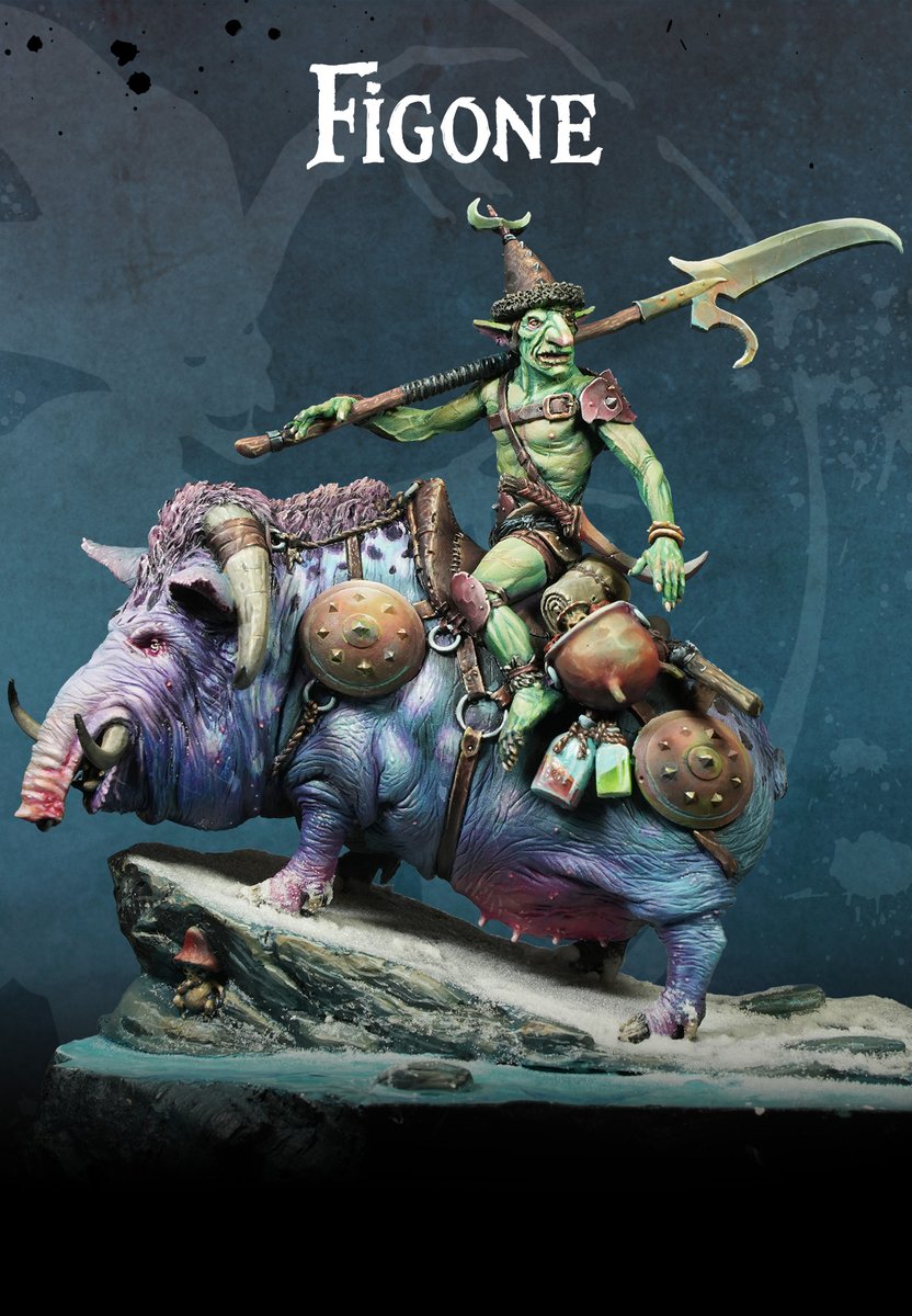 The latest sculpture by Allan Carrasco for www.figone 📷
Rogotogoth !