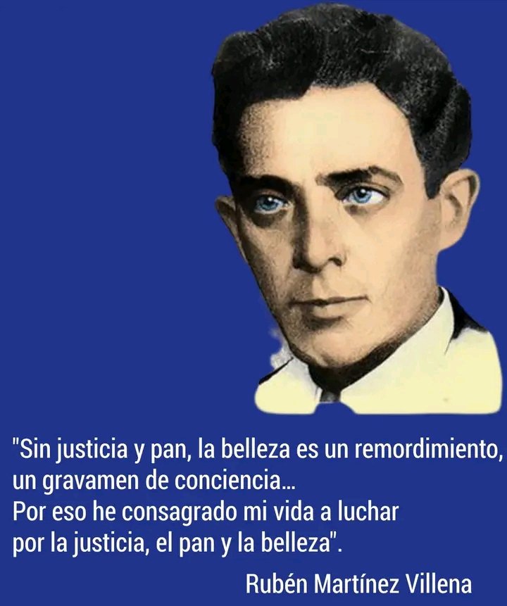 Una vida dedicada a luchar por la justicia y la equidad,  nosotros fieles a su legado.
90 años de su muerte 👇
Rubén Martínez Villena
#CubaViveEnSuHistoria