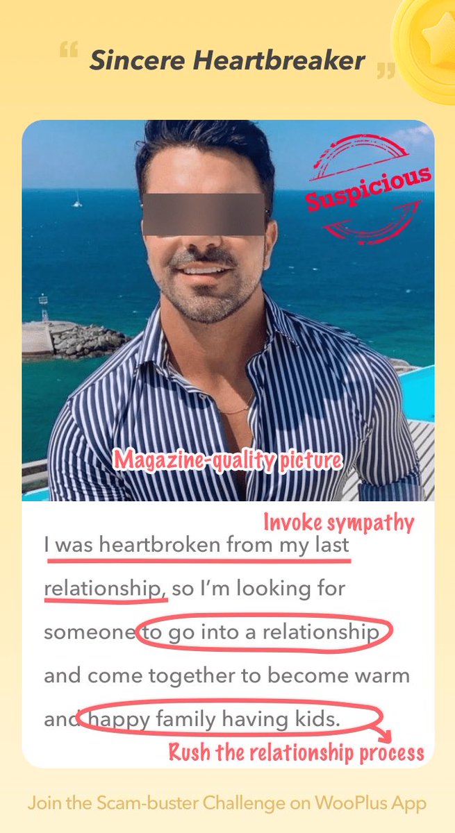 Marblins's tweet photo. Just spotted a scammer in the #ScambusterChallenge.🤣 Join and see how you fare at unmasking the tricksters! https://t.co/qvIb4cPYz0 https://t.co/BGBz5lLw0l