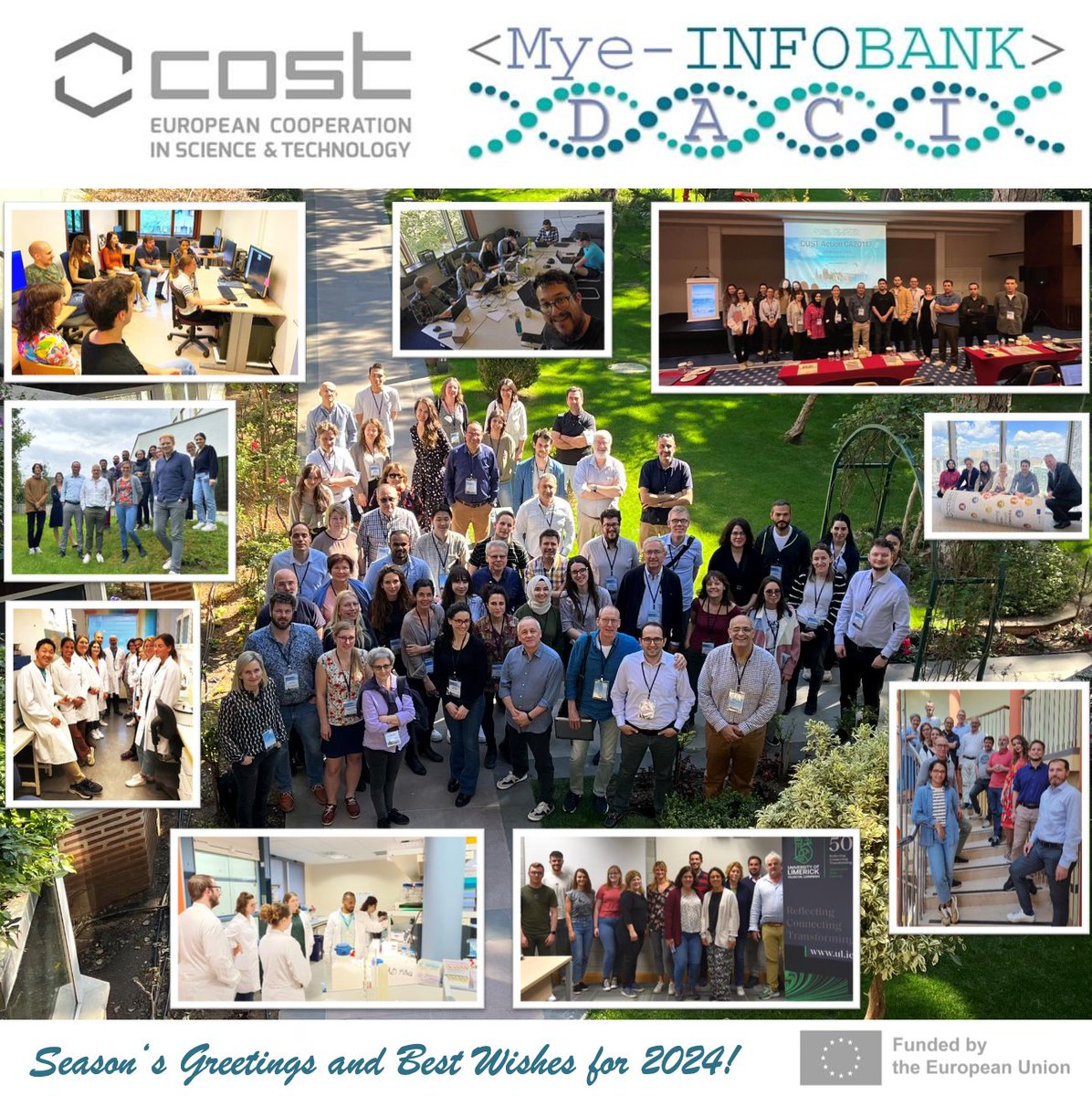 From Belek to Christmas 2023 our Action can proudly look back on 2023 with exciting #scientific collaboration. We thank the #COST Association, our partners, members and hosts for all their fantastic efforts this year. Here's to the pursuit of discovery, innovation collaboration🎉