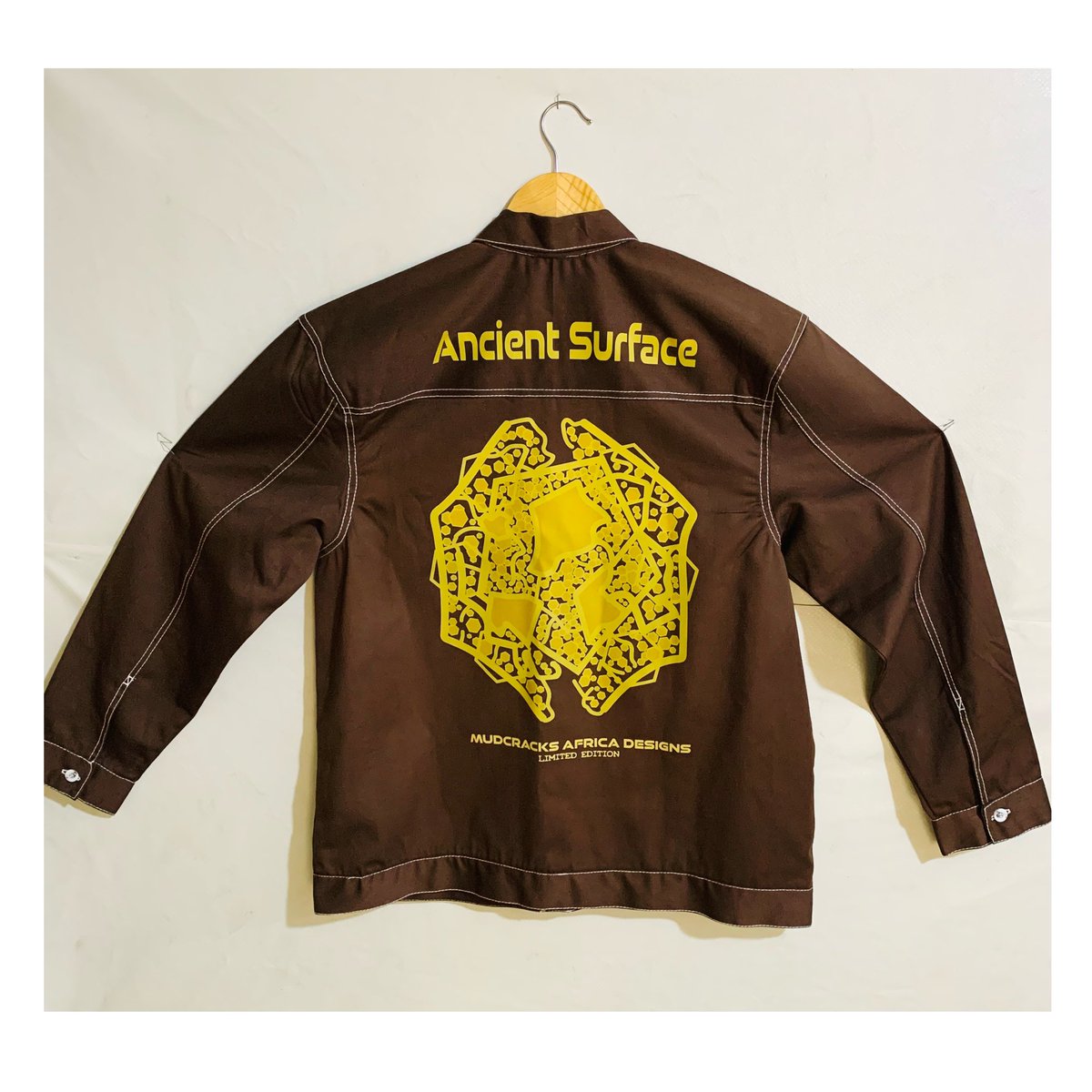mudcracks_'s tweet photo. “Ancient Surface” Jacket Available 📈 https://t.co/U7oWe4dZDB