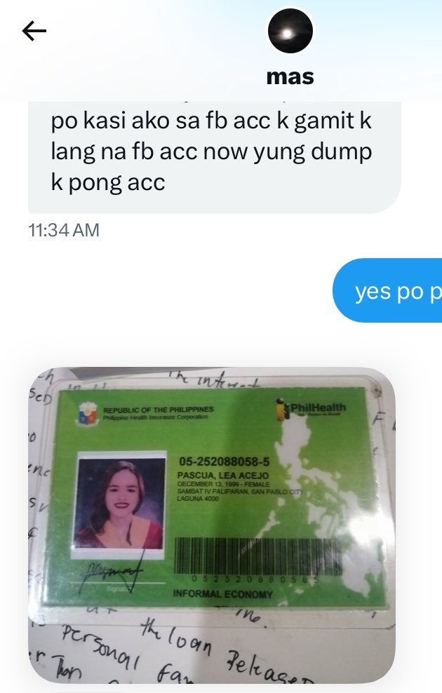 filabynayeon's tweet photo. SCAMMER

be careful dont transact w/ @.magshaidl, i knew na scammer nung una &amp; inalam ko lang account number + id kung sha man to. alr blocked and didn’t send money

account number: 500025943538
name: lea acejo pascua

searched her name here on twitter and marami nang past scams https://t.co/RN6Zn1RdUj