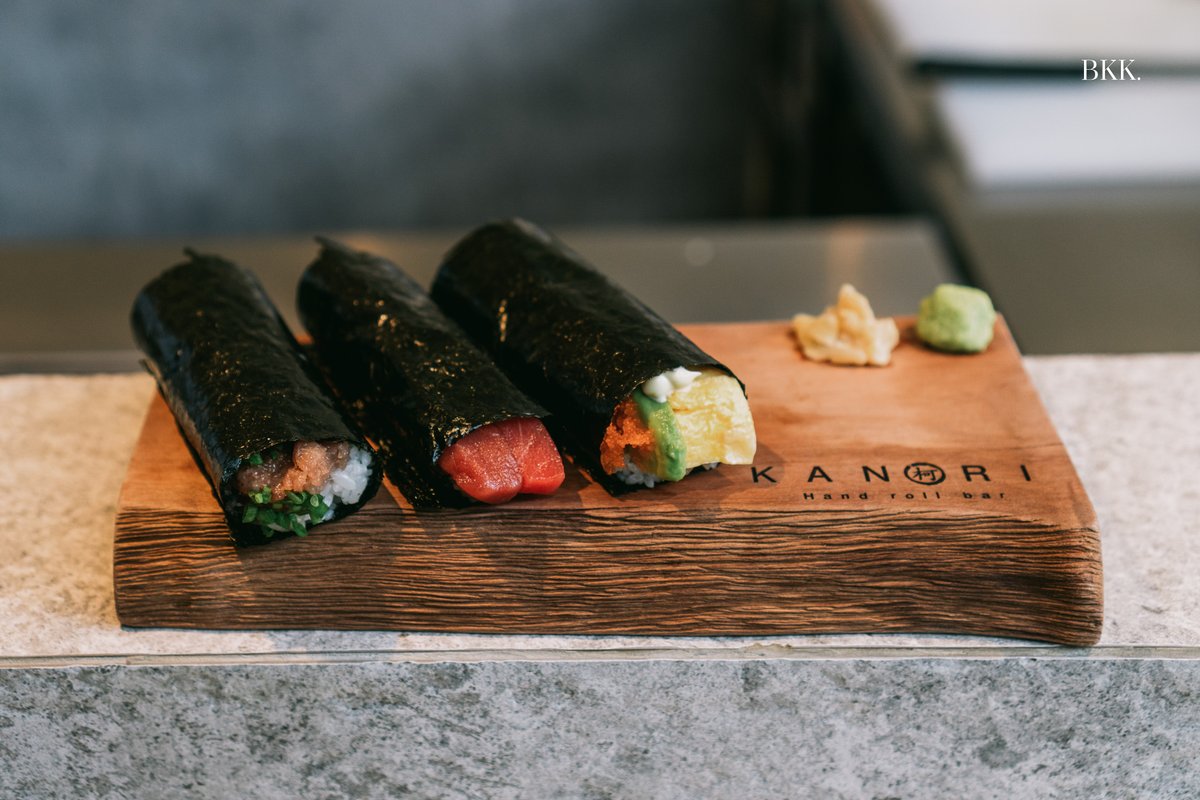 bkkmenu's tweet photo. เอ็นจอย Hand Roll  โรลใหม่ ๆ  ไส้แน่น ๆ 
พร้อมเปิดประสบการณ์คอร์ส Hand Roll แบบบาร์แห่งแรกของกรุงเทพฯ กันที่ KANORI
📍 ซอยสุขุมวิท 49

เปิดทุกวัน เวลา 11.00 - 14.30 น. และ 17.30 - 22.00 น.
#BKKMENU #Kanori #HandRolls #Japanese https://t.co/LQCr735uzs