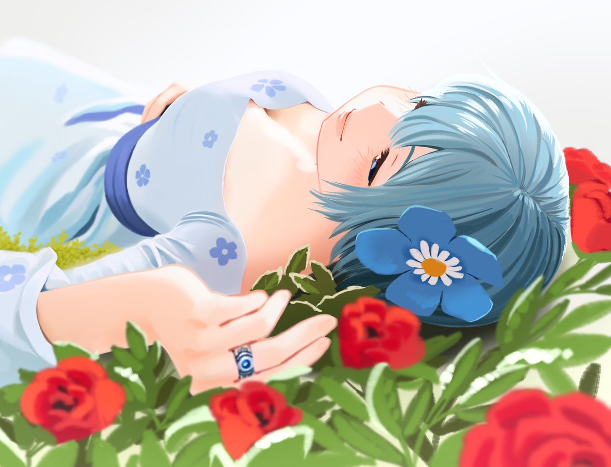 <a href="/Sayu_alex7/">蒼穹のさゆり</a> Happy birthday Sayuri~!🥰🎉💓✨💕✨ I drew something based on one of your cosplay photos that I love~ Thank you for all the work you do with beautifully crafted costumes and a bright attitude that bring Sayaka and more characters to life~😁💙✨