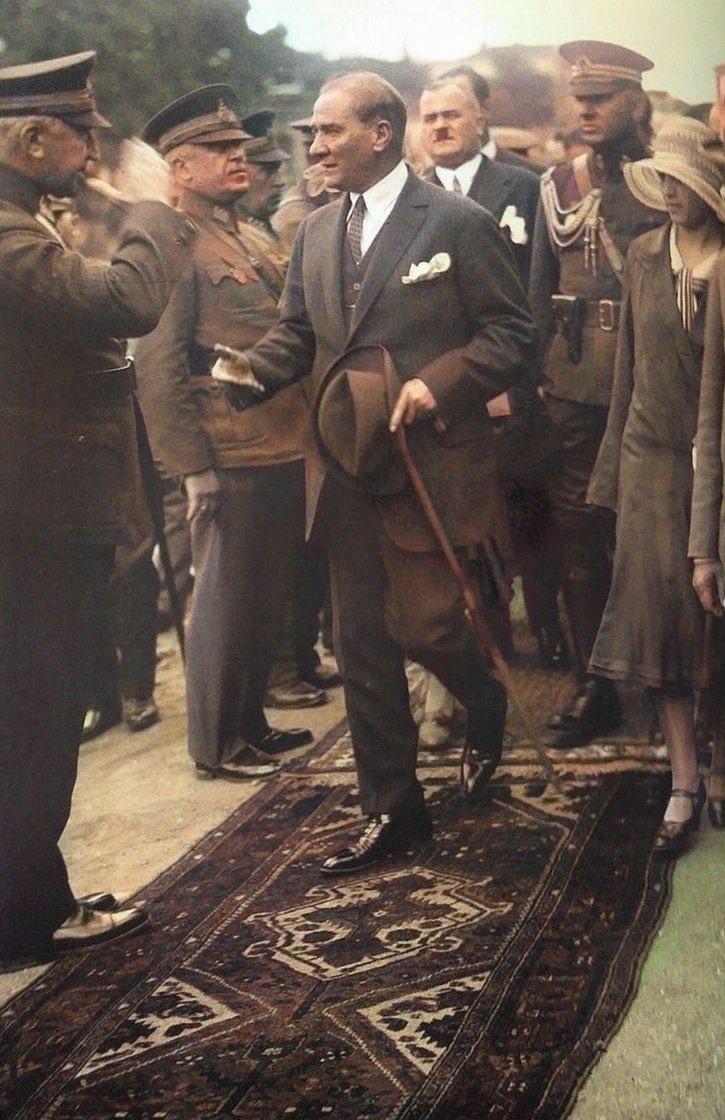 Mustafa Kemal Atatürk.