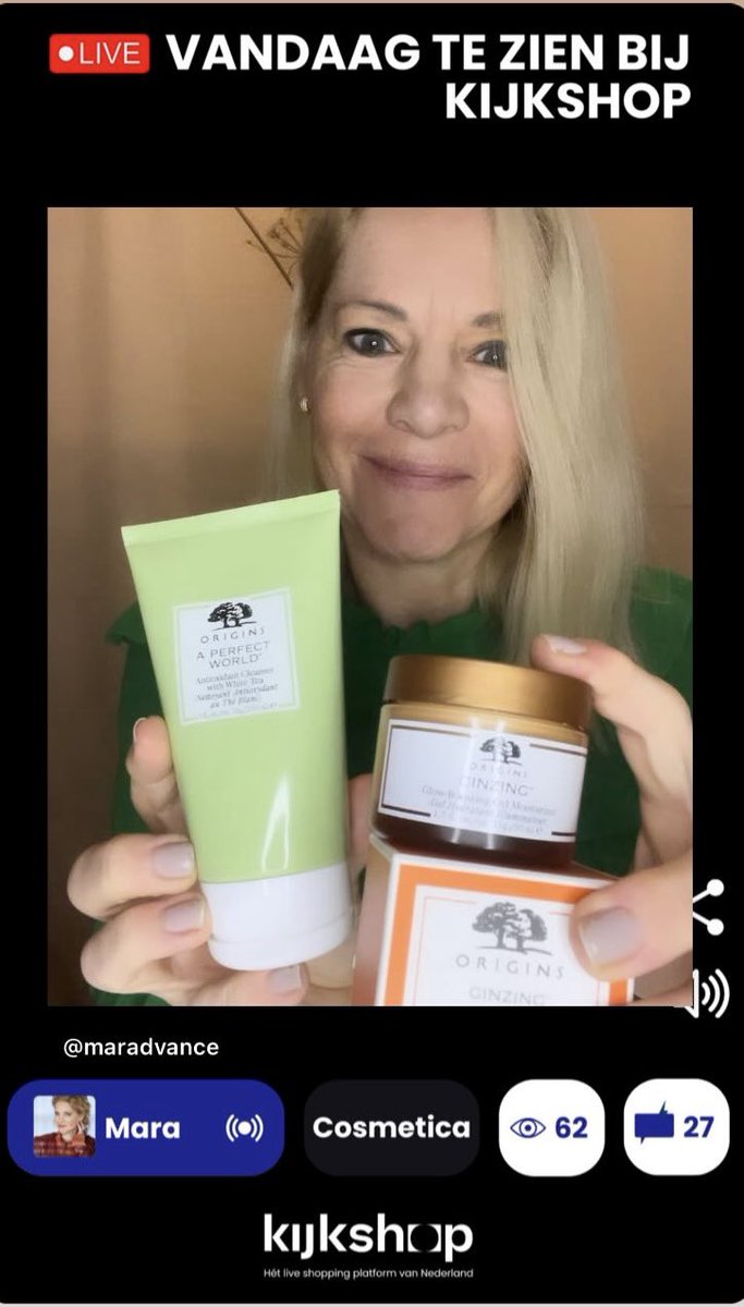 #beautylovers vandaag om 14.00 uur kun je #chatten en vragenstellen tijdens de #origins #livestream <a href="/KijkshopNL/">KijkshopNL</a> , zie ik je om 14.00 uur op kijkshop.nl liefs 💋 Mara #vegan #beauty #beautytipsandtrics #login &amp; #chat met mij!