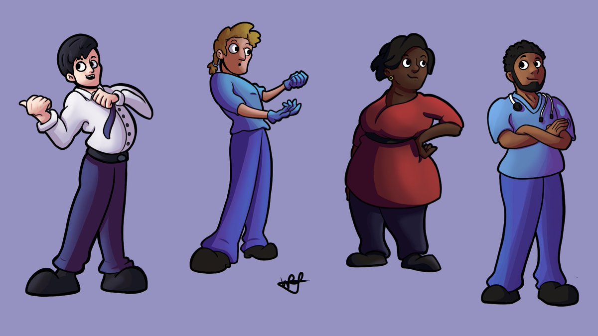 StretchAnimated's tweet photo. Here's a look at some of our character concept art we've created for the #TheGencoStudy animation we're developing for @drhelenanderson of York University!
#2DAnimation #showreel #digitalart #animation #explainervideo #explaineranimation #conceptart #2dart https://t.co/ImUqUrSxjj