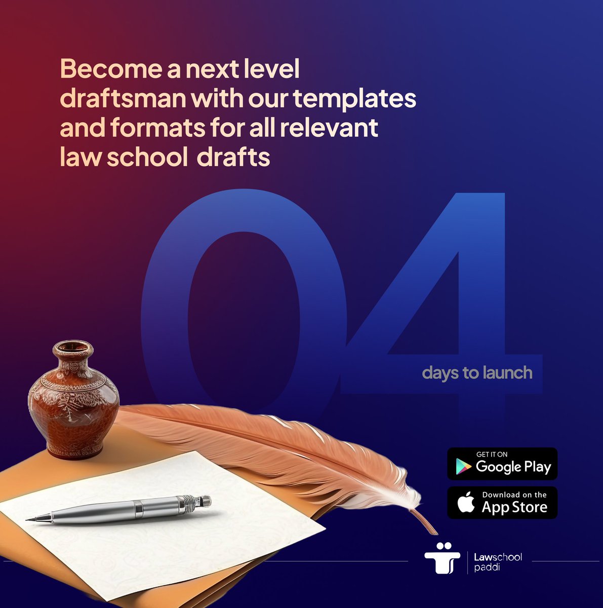 lawschoolpaddi's tweet photo. LawSchool Paddi is here

Master your drafts and get to the next level with LawSchool Paddi
Paddi wey dey for you!

04 Days to Launch 🚀 

To find out more
Visit our social media pages 
LawSchoolPaddi 

#nls #lawschool #barexam #lawschoolpaddi https://t.co/0GVEwvPhGj