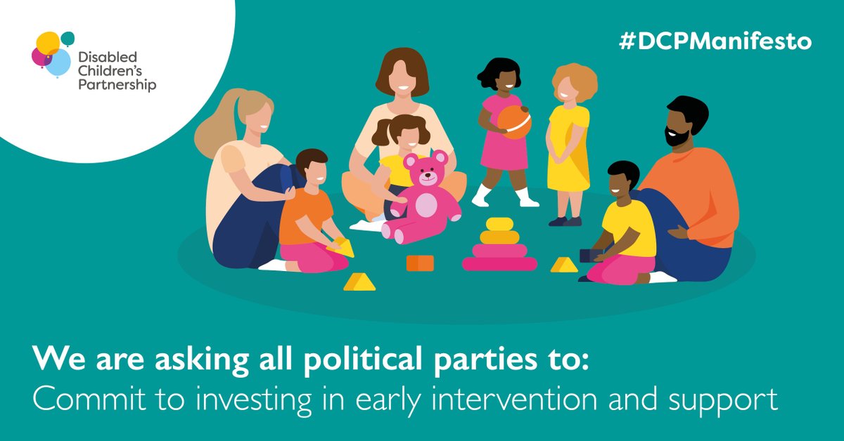As a member of the @DCPCampaign we’re pleased to share its new Manifesto for 2024. Disabled children and their families must not be forgotten by political parties as we head towards a general election 

You can find the full manifesto here bit.ly/DCPManifesto #DCPManifesto