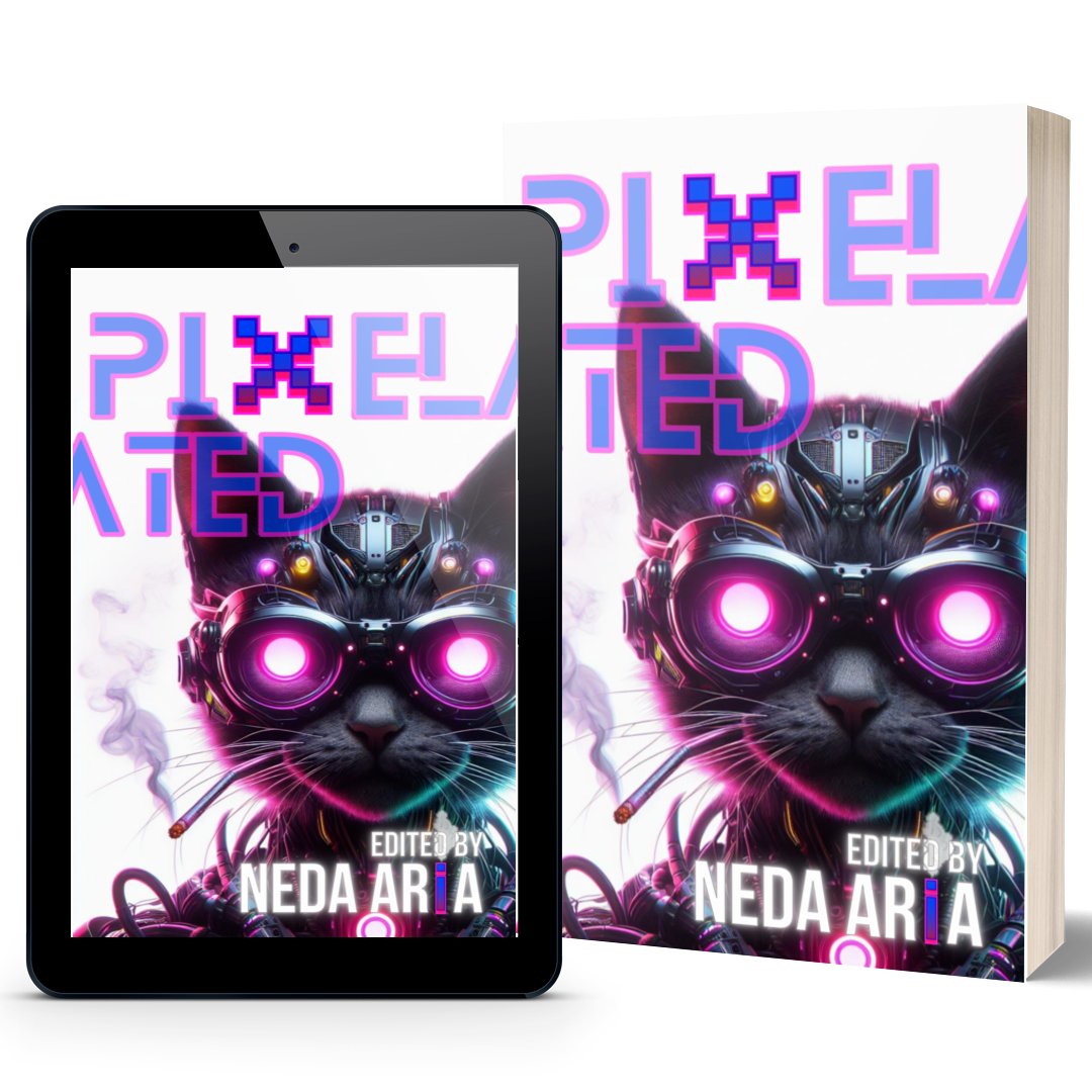 📣 Calling all writers!
Explore the fusion of freedom, tech, and society in 'Pixelated' Anthology. 🌟 #Submit your short stories and be part of this exciting project. Don't miss out! 🖋️✨ #WritingOpportunity #SubmitNow

Learn more here: nedaaria.info/pixelated