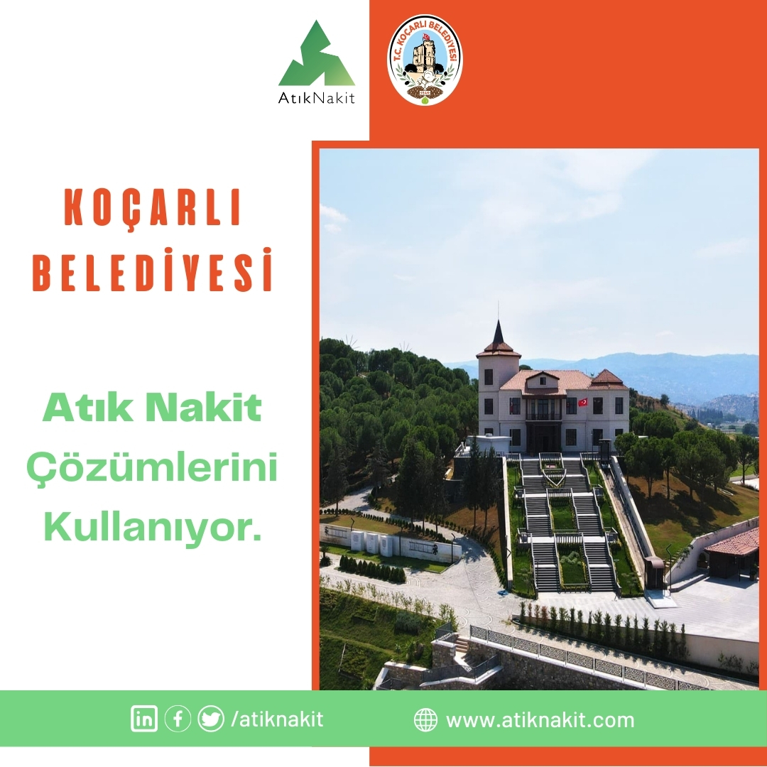 Koçarlı Belediyesi, Atık Nakit Çözümlerini kullanıyor.

Temiz ve sürdürülebilir şehirler için hep birlikte çalışmaya devam edeceğiz. 👏🏼💪🏼♻️
-
-
-
#geridönüşümprojeleri #recycle #sifiratik #sifiratik #akillisehirler #atiknakit