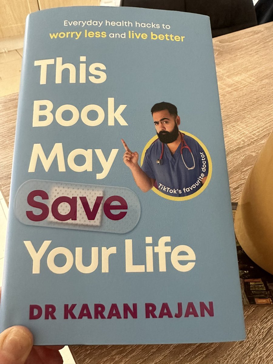 SusanSmythSL's tweet photo. Delighted to finally get a copy of @drkaranrajan book, who’s not only a friend but a great doctor, this book is excellent, written in simple terms with lifesaving tips, highly recommend. #thisbookcouldsaveyourlife #doctorsanswers #2024 #health https://t.co/1rzH9woo27