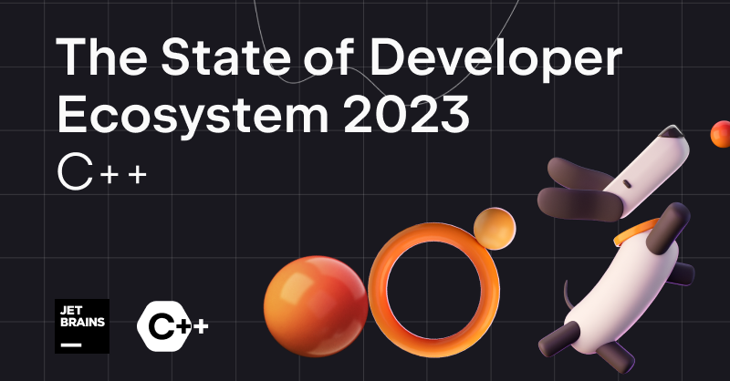 Wondering how the C++ ecosystem is doing? C++20 has become the base dialect, Python is the number one companion to #cpp, the top-used C++ tools remain stable, and Clang-based tools are growing in adoption.

Learn more from our #DevEcosystem2023 results: jb.gg/cpp_deveco23