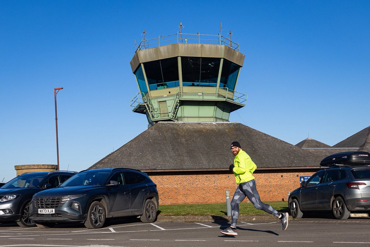 Despite biting temps - airfield cold hits different - ATC pers are running, cycling or rowing every day in Jan to raise funds & awareness for @ChildrensHeart3 following the tragic loss of team member Steve Evan’s baby grandson. Leo Milne, aged just five weeks. Awesome teamwork!