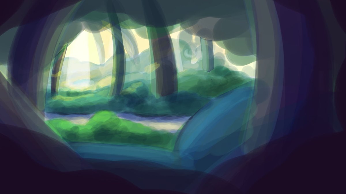 StretchAnimated's tweet photo. Some environmental concept art sketches we created to get a feel for the setting of 'Arachnicked', our animated short-film set in an underbrush in the Himalayas! 
#conceptart #environmentart #environmentdesign #shortfilm #2danimation #digitalart #2dart #sketches #creatureart https://t.co/yYeSugAPzZ