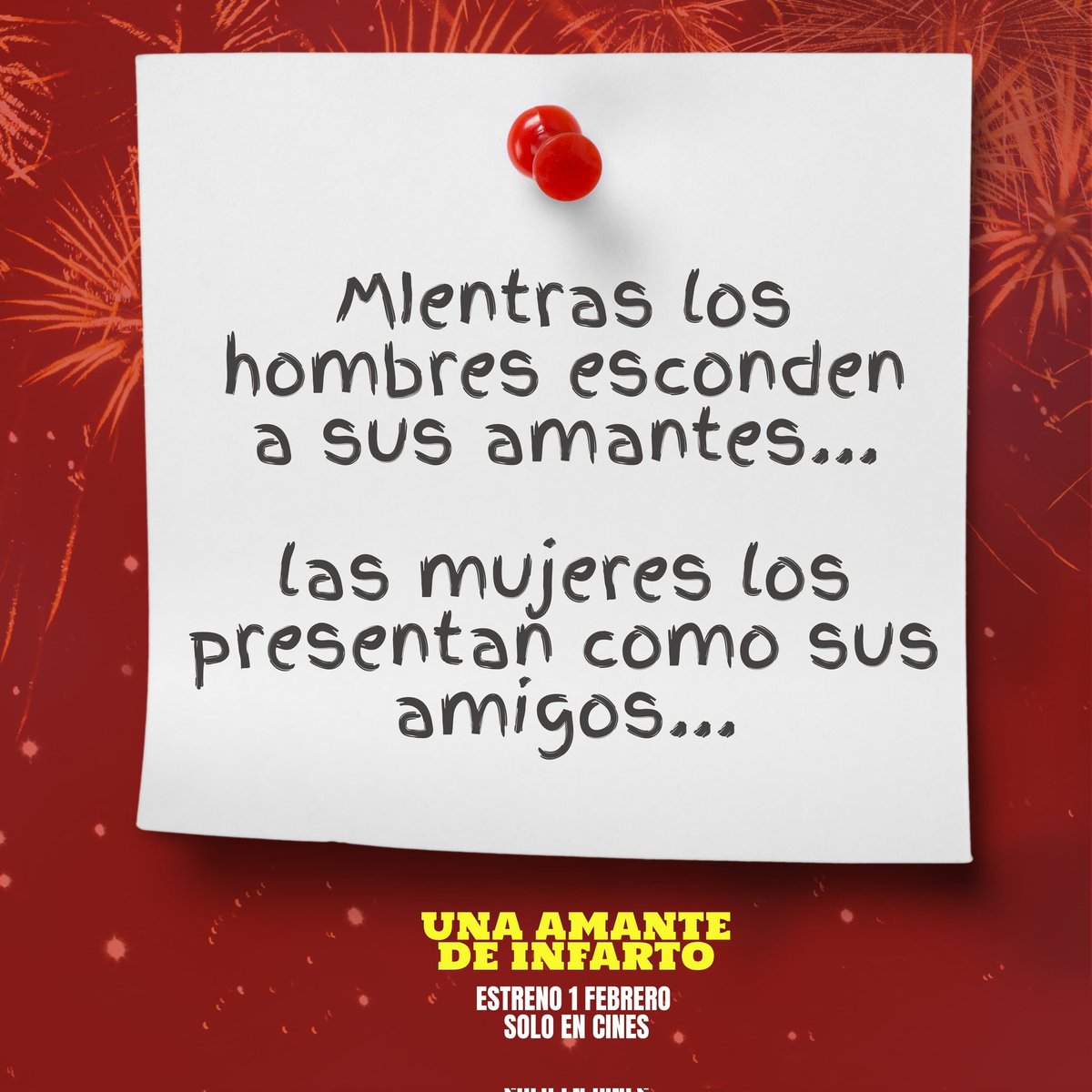 Y felices los cuatro.

Próximamente. 

“UNA AMANTE DE INFARTO" 

No te la pierdas a partir de este 1 de febrero. Solo en cines                                                              #peliculacolombiana #estrenos #peliculas #Cine #takeonecolombia #takeoneproductions #viral