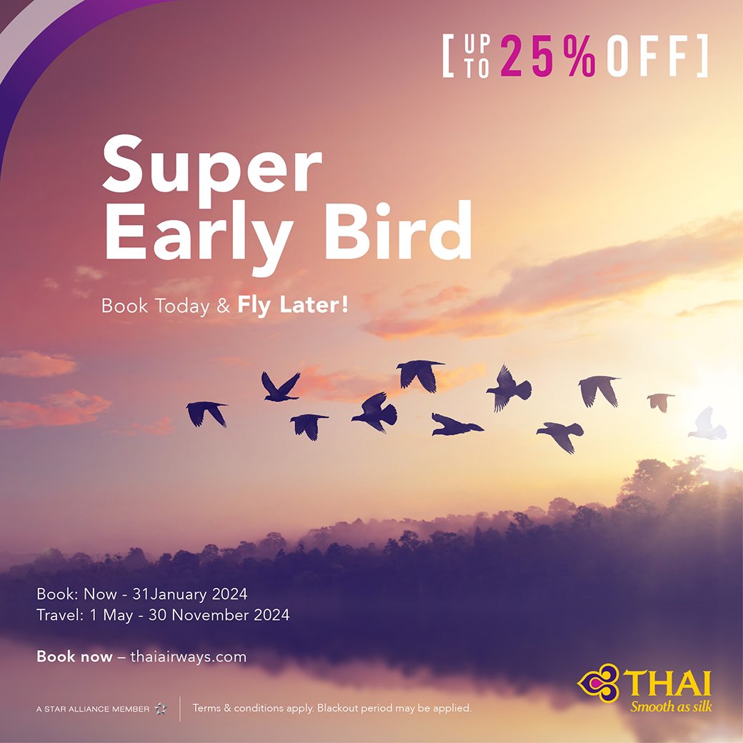 Thai Airways tweet media