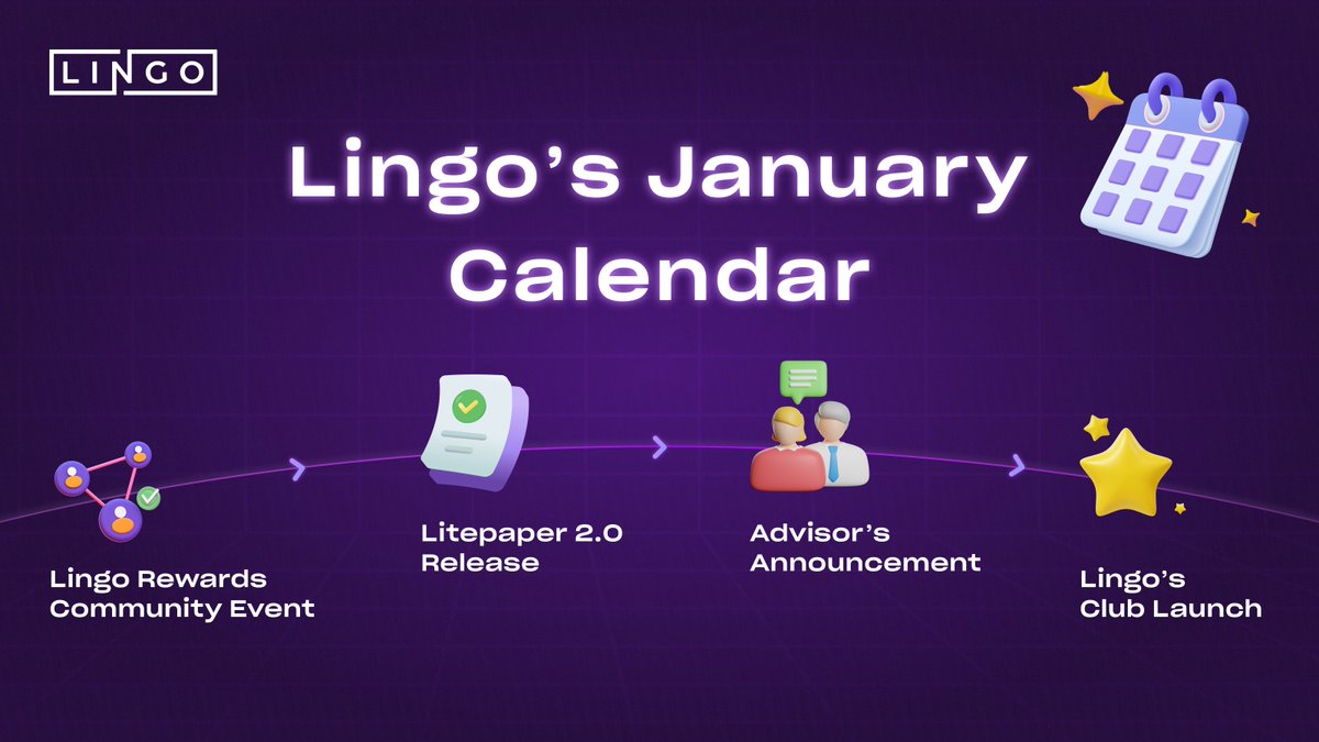 Lingocoins's tweet photo. Prepare for key announcements for the Lingo Rewards Ecosystem in the upcoming days. https://t.co/p8vaAhldVt