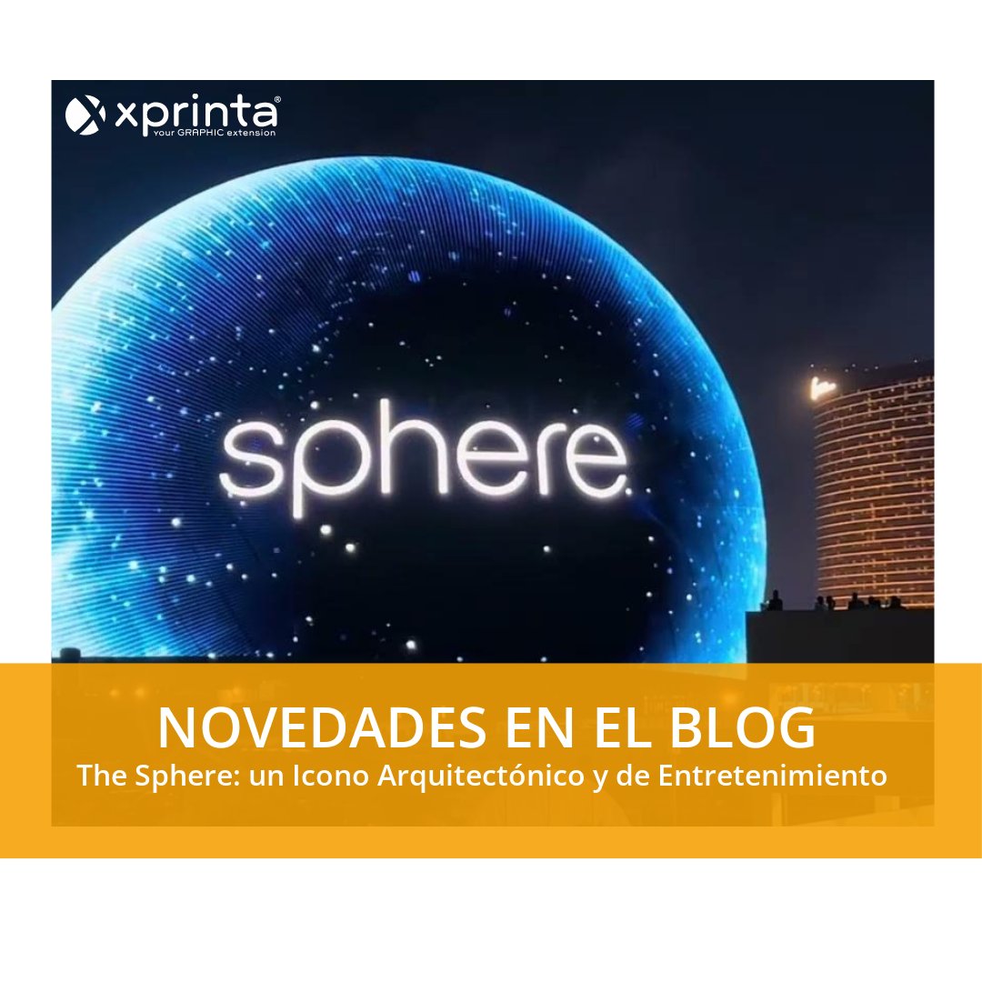xprinta's tweet photo. Sumérgete en la majestuosidad de The Sphere en Las Vegas a través de nuestro nuevo blog. 🌐✨

Puedes ver el blog en nuestra página web o desde este enlace: https://t.co/eKEidhPcQH

#thesphere #lasvegas #blog #arquitectura #sphere https://t.co/CgzmXOleoo