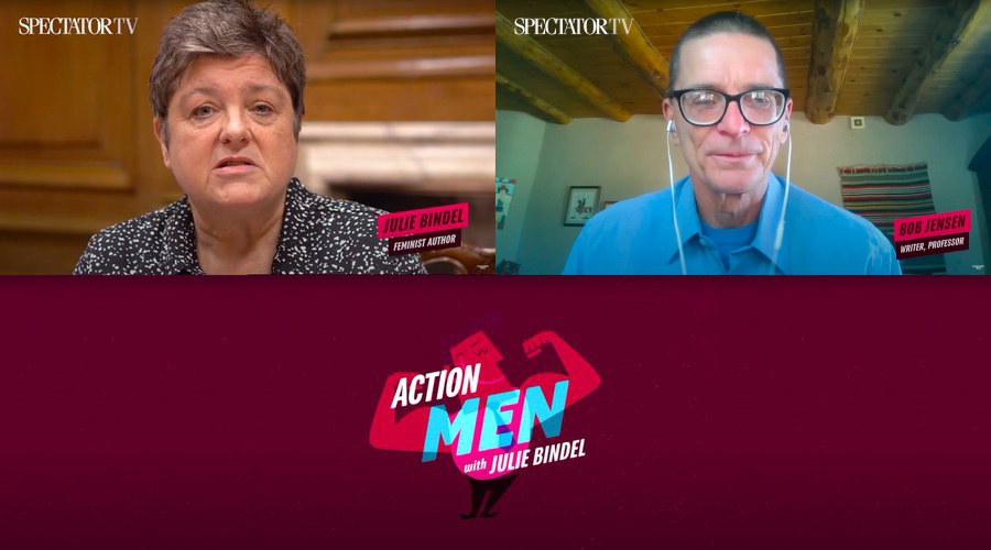 MenVSexism's tweet photo. “[The transgender movement says…that being transgender] is entirely normal, yet a condition that needs medical treatment. Well, it can’t be both.”

The always excellent @jensenrobertw talks to @bindelj. 

#ActionMen Part 3 now on #YouTube👇

https://t.co/JdkNValUQM

#politics https://t.co/8vkZ0X0JMd