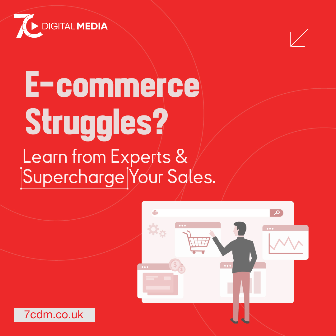 Facing e-commerce struggles? Let's #TransformChallenges into opportunities and pave the way for your #OnlineSuccess!

Visit 7cdm.co.uk

#ECommerceChallenges #OvercomeAndThrive #CreativeEngagement #DigitalCommunity #BrandImpact #BusinessSuccess #GoalAchievement