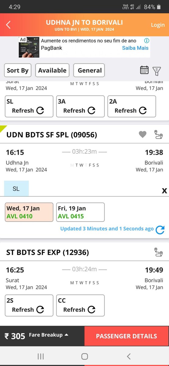 PankajMishraIR's tweet photo. @WesternRly  you guys started booking on @IRCTCofficial   every coach has GEN marking even No announcement at Station Regrading new train on Station total mismanagement by @drmbct @DarshanaJardosh @AshwiniVaishnaw https://t.co/EgksFyWHFL