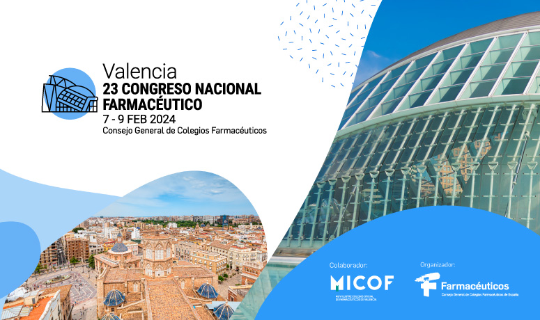 Tic, tac... Ya falta muy poco para el #23CNF @Farmaceuticos_que se celebrará del 7 al 9 de febrero en Valencia. ¿Te lo vas a perder? Si aún no te has inscrito, no esperes más. Una gran oportunidad para compartir y seguir mejorando la #farmacia española. 👉ow.ly/geTO50Q3TLB