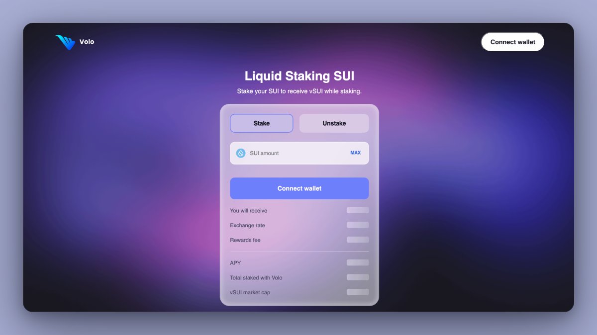 The list of potential airdrops starts right now 📝👇

① 👉 @volo_sui

Volo is a DAO and DeFi platform that incorporates Liquid Staking on SUI.

➬ Visit: stake.volo.fi
➬ Stake some $SUI
➬ Claim $vSUI tokens