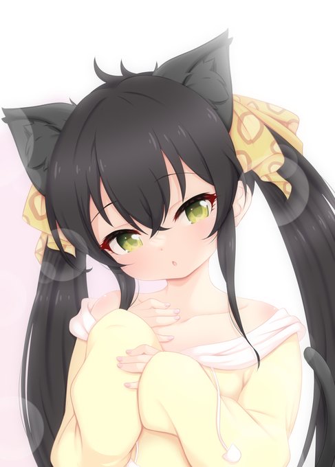 ☀️猫梨沙「にゃ…にゃあ……」🐈
#的場梨沙 