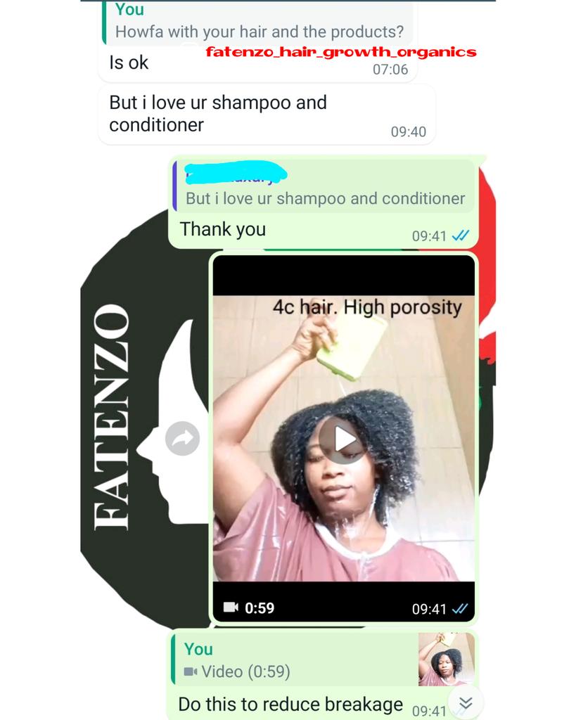 If you are not using our shampoo and conditioner, you're on a looong thing.

Hair growth products for your hair,  edges and beards.

We're just a DM away.

#hairgrowthproducts

#donjazzy #Congratulations #danny #instablog #sirdickson #davido #wizkid  #perfume #jewellery #sacked