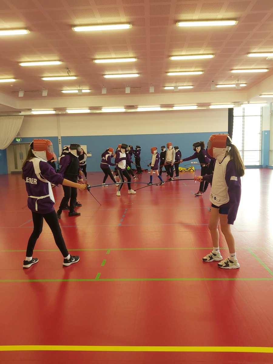 Active_Notts's tweet photo. On to practical sessions now, giving all of today's young leaders the chance to try a range of activities including fencing https://t.co/vSjgZaFzyN