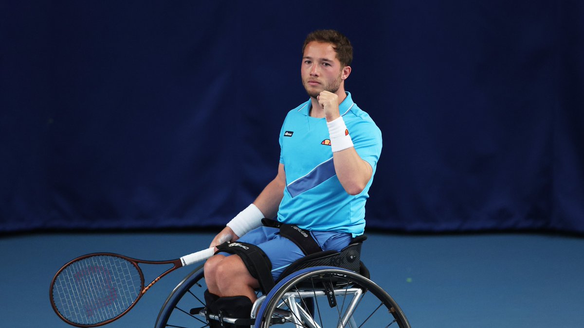 WChairTennisGB's tweet photo. With Brits through to men's, women's and quad singles quarter-finals and men's and quad doubles semis, catch up with all the latest news from the Melbourne Open Super Series 👉 https://t.co/b8lCqs4EE3

#BackTheBrits 🇬🇧 | #wheelchairtennis https://t.co/XujRhJn5OD