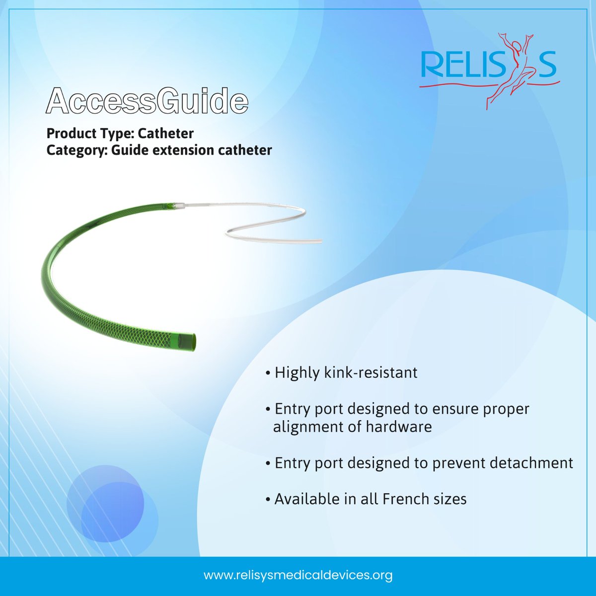 relisysmedical's tweet image. AccessGuide: Guide Extension Catheter

#accessguide
#guideextensioncatheter
#relisysmedicaldevices
#coronaryarterydisease
#interventionalcardiology
#angioplasty
#catheter

For more details visit: shorturl.at/cfpzW

please drop us an email at: info@relisysmedicaldevices.org