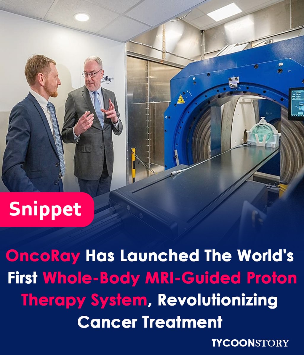 The First Spacecraft Manufacturing Facility Opened By Spacetech Startup Pixxel

#OncoRay #Innovation #ProtonTherapyRevolution #MRIguided #Treatment #CancerCare #PrecisionMedicine #MedicalTechnology  #GlobalHealthcare @OncoRayao 

tycoonstory.com
