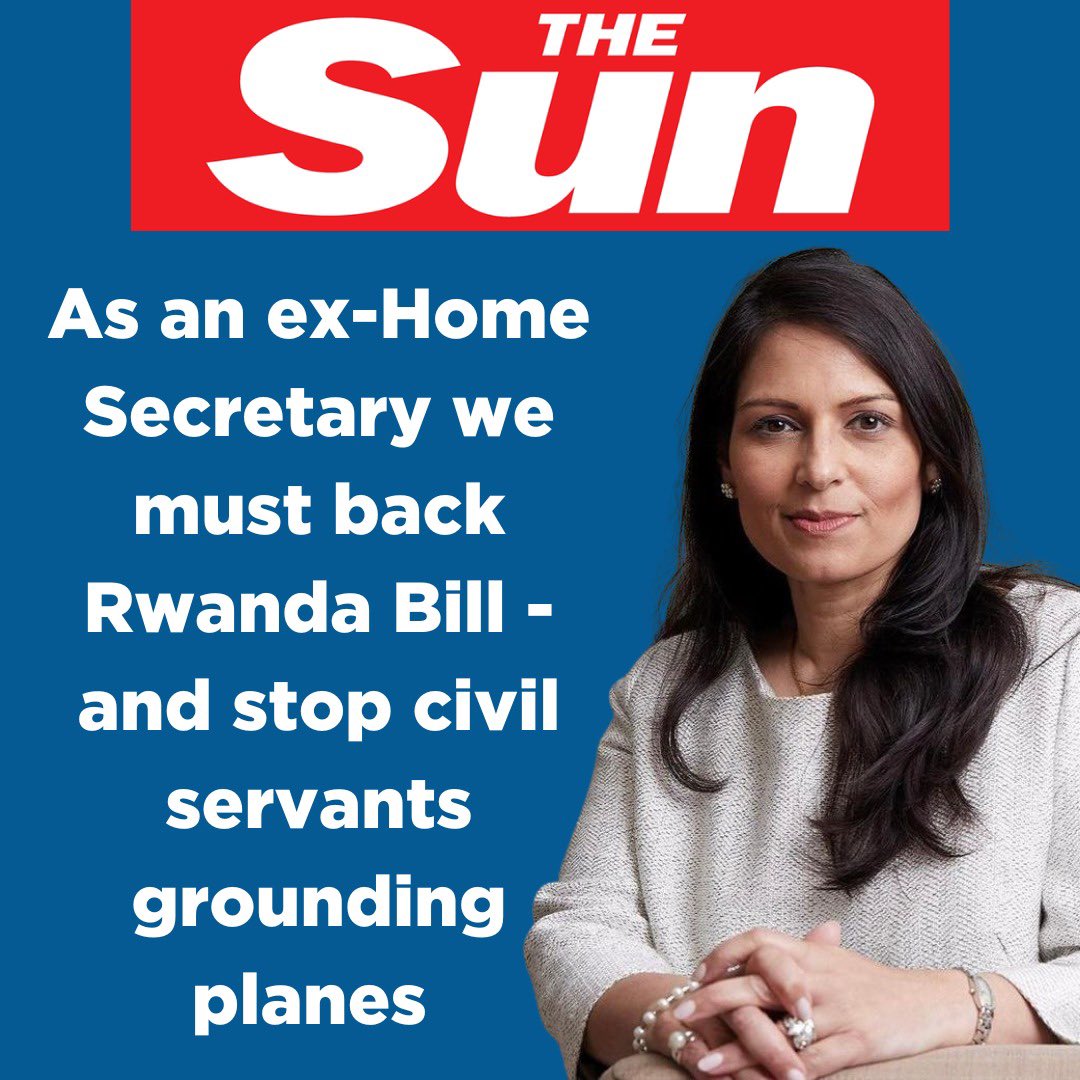 Priti Patel MP tweet media