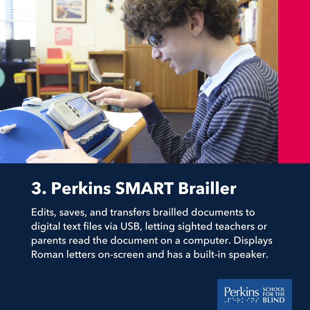 Perkins School for the Blind tweet media