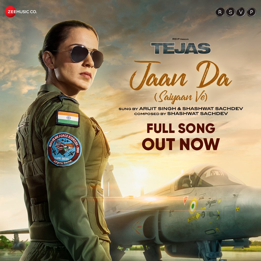 ZeeMusicCompany's tweet photo. Feel the heartbeat of the nation with #JaanDa
Full song out now!
https://t.co/9gIl6lH2gl
@kanganateam @sarveshmewara1 @rsvpmovies @ronniescrewvala @anshul14chauhan @varunmitra19 @ashishvid @thevishaknair @arijitsingh #ShashwatSachdev @kumaarofficial @rangoliranaut https://t.co/sSWbzxz3aB