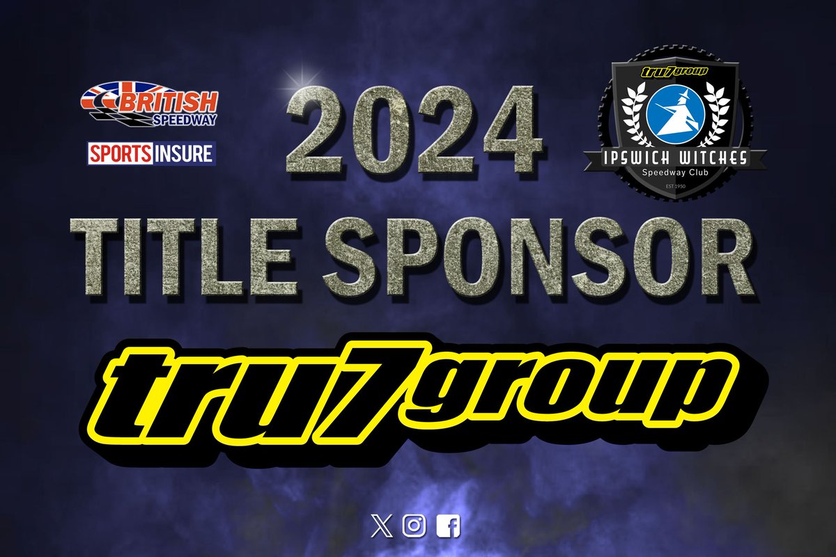 Tru7 Group to sponsor Ipswich in 2024 🤝

<a href="/tru7group/">Tru7 Group</a> renew title sponsorship with team to be known as the Ipswich 'Tru7 Group' Witches 🆕

Full story➡️ipswichwitches.co/tru7-group-to-…

#Tru7GroupWitches🧙‍♂️