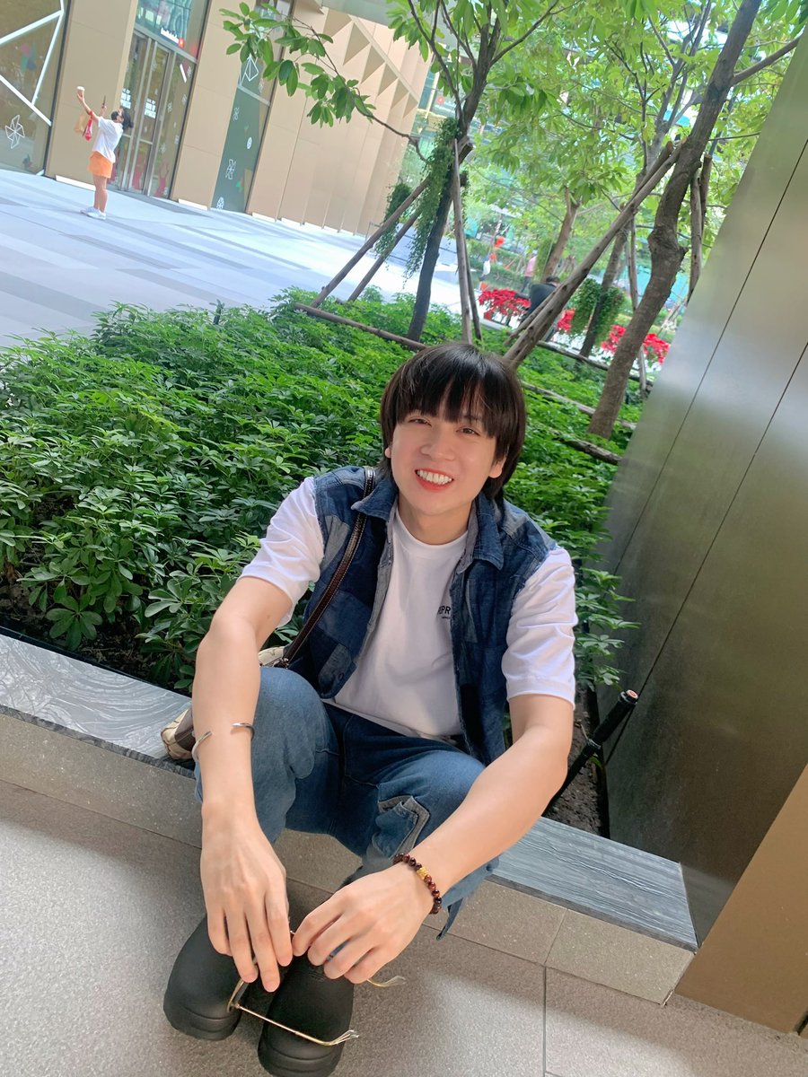 T_Aiemkumchai's tweet photo. แบร่😜 #PonThanapon https://t.co/xv3yT4WGnt