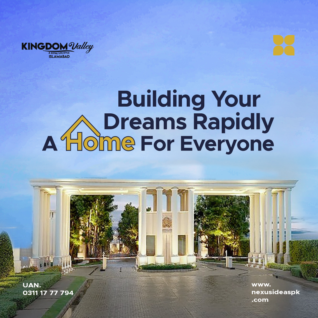 nexusideaspk1's tweet photo. Building your dreams into reality, with only one aim is '𝐀 𝐇𝐨𝐦𝐞 𝐅𝐨𝐫 𝐄𝐯𝐞𝐫𝐲𝐨𝐧𝐞' where dreams flourish and families thrive in warmth and comfort.🏠🪦

#nexusideaspk #KingdomValley #affordable #villa #easyinstallment #modren #society #islamabad #pakistan #realestate https://t.co/9IRz0K7rm9