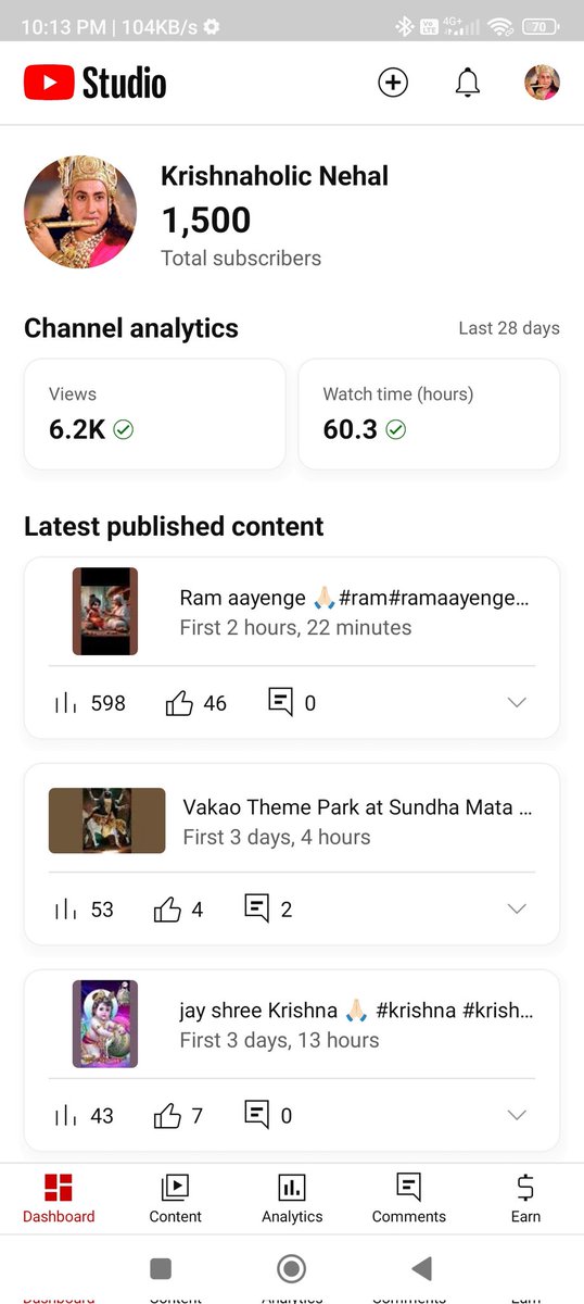 NehalThakker's tweet photo. My YouTube channel got 1500 subscribers 😊😍 
Thank you so much all viewers and subscribers 😍🙏🏻
@vidIQ @YouTube @YouTubeIndia @YouTubeCreators https://t.co/6pLZa6erq3