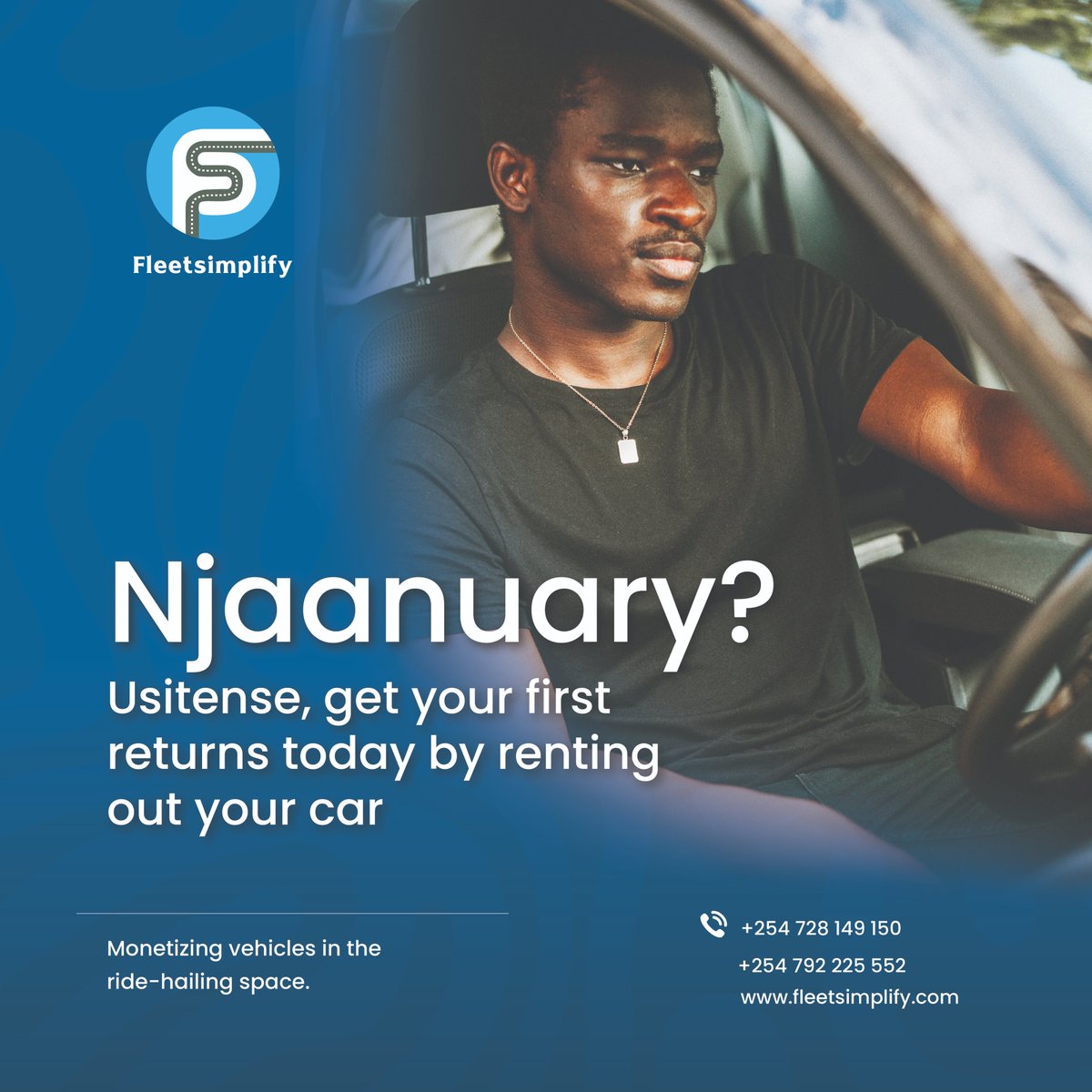 Cruise through Njaanuary with confidence! Maximize your earnings by renting out your car to fleet simplify. Secure a guaranteed 36,000/- on day one
#newbeginnings #newbusinessopportunities #sidehustle #focused #moneymatters #passionproject #passionandpurpose