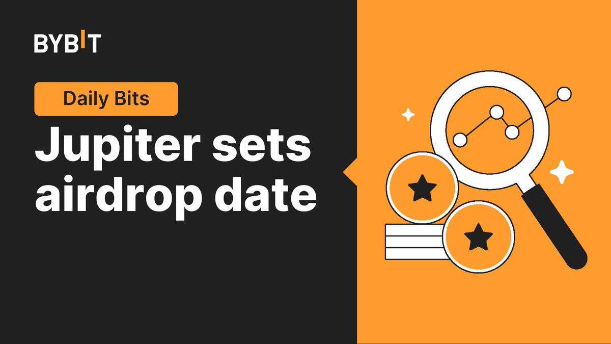 Bybit_Official's tweet image. 🧠 #Jupiter sets Jan 31, 2024, as $JUP Airdrop day and teases new Meme Coin launch on Solana.

Google Cloud joins forces with Flare Blockchain as a validator, and $FLR skyrockets by 38.1%!

🌐 Explore more: i.bybit.com/2FabCeqb

#TheCryptoArk #BybitNews #Bybit