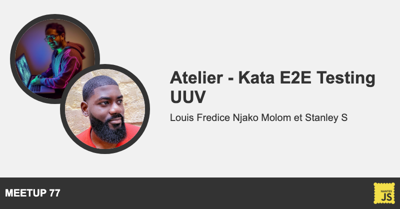 En seconde partie, on aura une mise en pratique  au travers d'un Kata 🥋

Les inscriptions, c'est par ici 👉 eventbrite.fr/e/billets-meet… 

(Les pré-requis de l'atelier sont indiqués sur la page d'inscription)