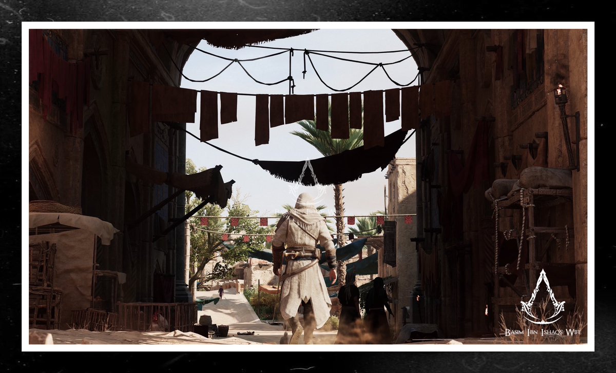 Line_Anakin's tweet photo. Walk in the street of Baghdad.. 🕌

[Repost with my new frame]
#AssassinSCreedMirage #BasimIbnIshaq #BasimTuesday #BasimVP #Photomode #Ubisoft #PS5 https://t.co/nkPTNfTpGM